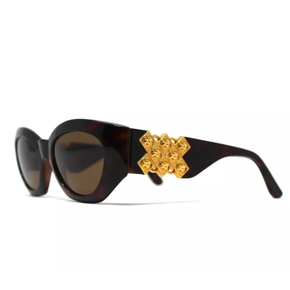 VERSACE Medusa Brown Sunglasses Mod 420/D Col 900